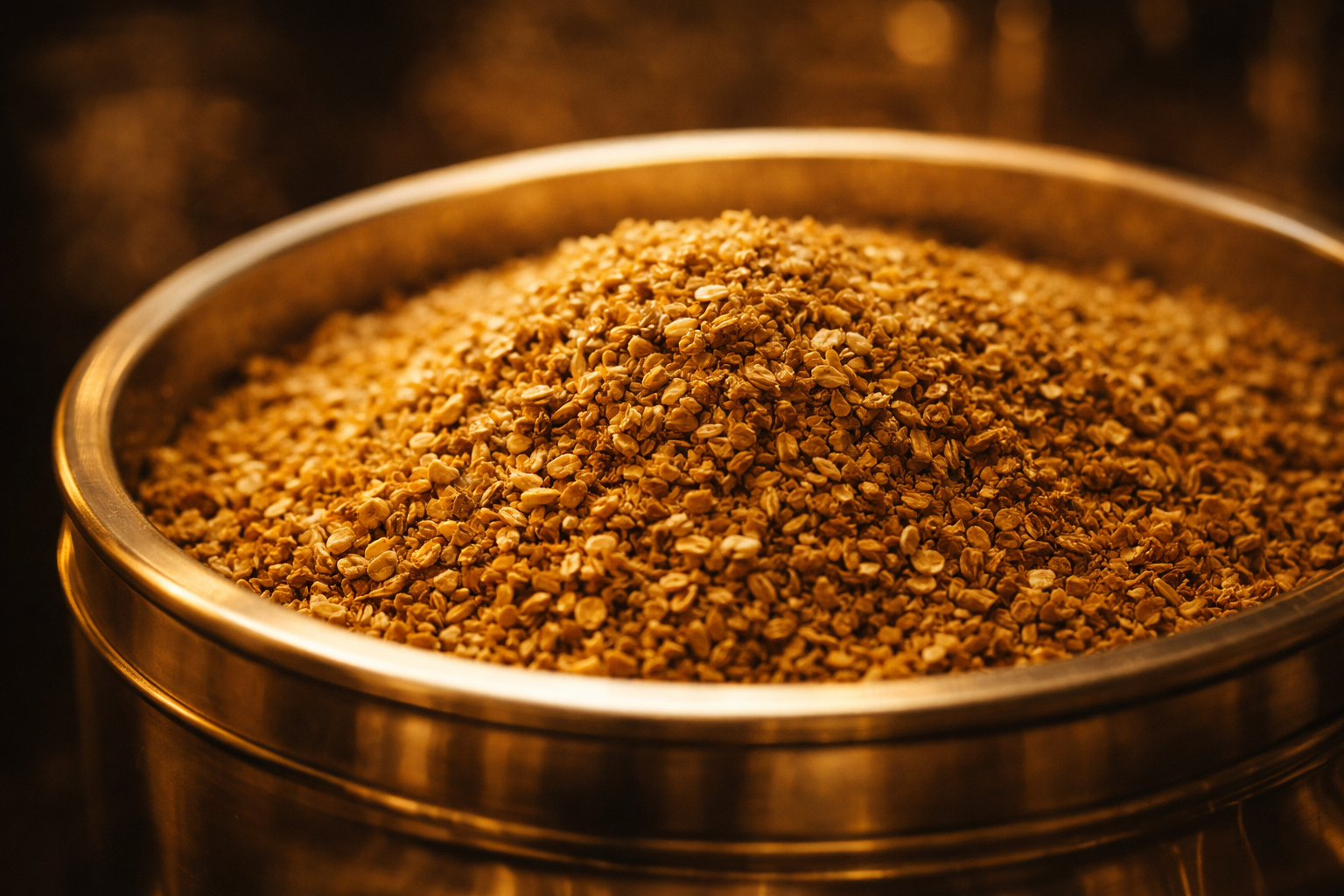 Proceso de molienda cerveza artesanal